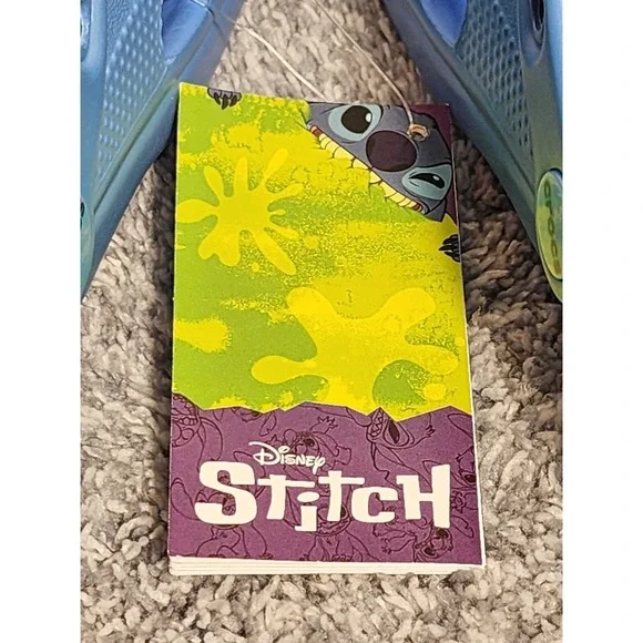 Crocs Disney Stitch Classic Comfort Clogs Clog Size Men's 9 Women's 11 Shoes NWT - Picture 11 of 14